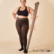 GlowTights™ 220g – Collant Termici Effetto Pelle